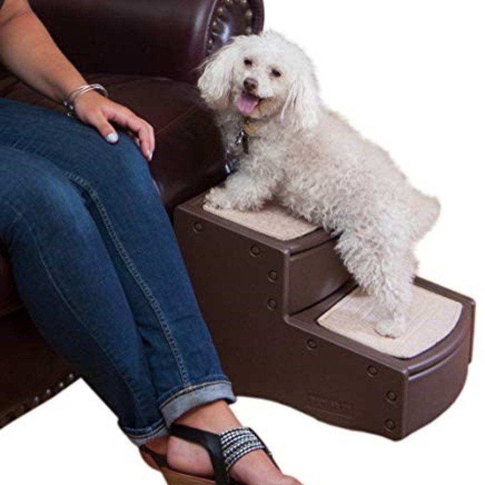 Pet Gear Easy Step II Pet Stairs, 2 Step for Cats/Dogs up to 75-pounds, Portable